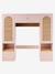 Tête de lit pont en cannage avec rangement rose 4 - vertbaudet enfant 