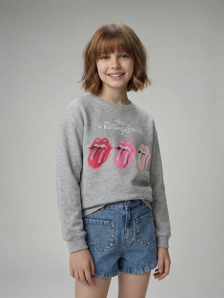 Short denim bleu clair 6 - vertbaudet enfant 