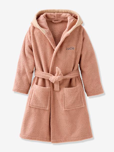 Peignoir enfant Biche personnalisable terracotta 5 - vertbaudet enfant 