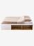 Lit double avec rangement 140x190cm blanc 4 - vertbaudet enfant 