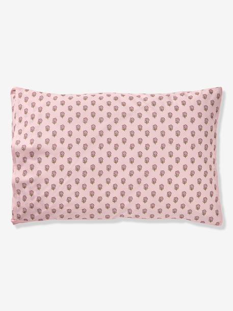 Parure housse de couette et taie d'oreiller rose imprimé 10 - vertbaudet enfant 