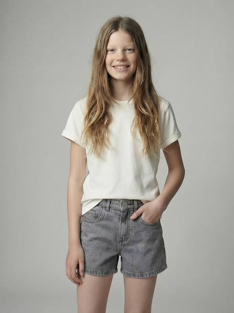 Lot de 3 T-shirts manches courtes fille Jonen marron 2 - vertbaudet enfant 