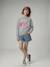 Short denim bleu clair 1 - vertbaudet enfant 
