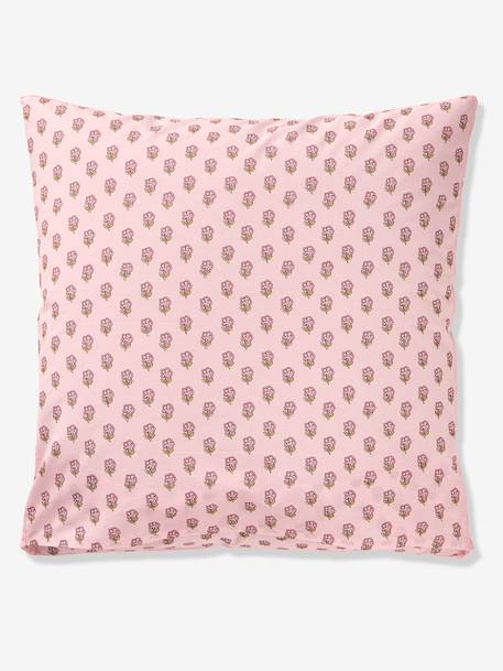 Parure housse de couette et taie d'oreiller rose imprimé 8 - vertbaudet enfant 