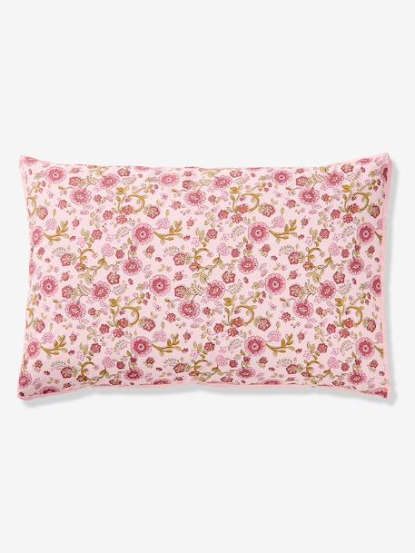 Parure housse de couette et taie d'oreiller rose imprimé 9 - vertbaudet enfant 