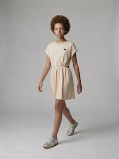 -Robe fille avec ouvertures côtés