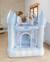 Chateau gonflable pvc avec gonfleur Bleu+Rose 1 - vertbaudet enfant 