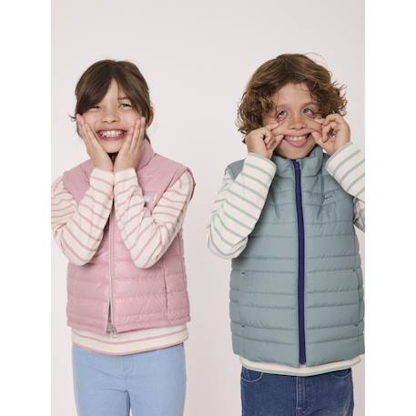 Doudoune sans manches fille Rose 5 - vertbaudet enfant 