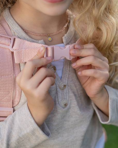Sac a dos enfant polyester Bleu+Rose 8 - vertbaudet enfant 