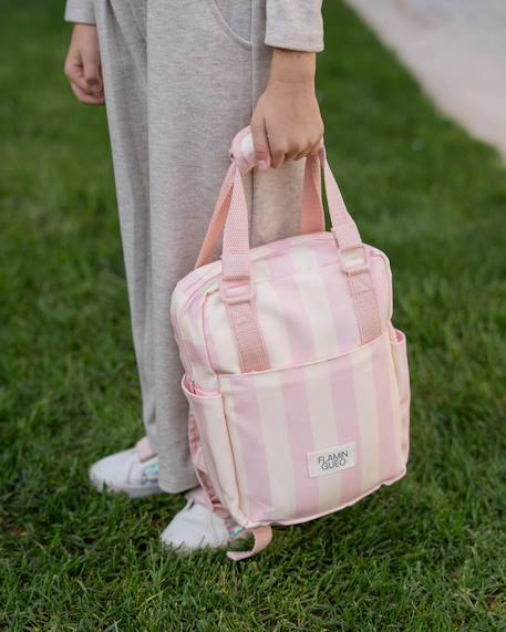 Sac a dos enfant polyester Bleu+Rose 10 - vertbaudet enfant 