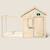 Cabane bois enfant avec pergola et comptoir epicerie Beige 4 - vertbaudet enfant 