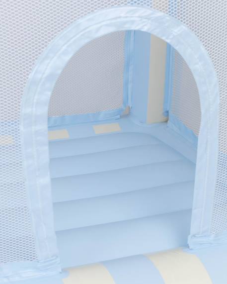 Chateau gonflable pvc avec gonfleur Bleu+Rose 5 - vertbaudet enfant 