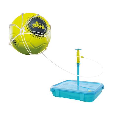 Pack jeux swingball 5en1 toutes surfaces  métal Bleu - noir - jaune 4 - vertbaudet enfant 
