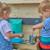 Maisonnette cabane enfant + cuisine extérieure refuge bois fsc® Marron - bleu - noir 6 - vertbaudet enfant 