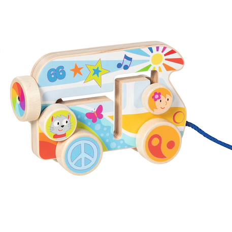 Van à tirer Multi-coloured 4 - vertbaudet enfant 