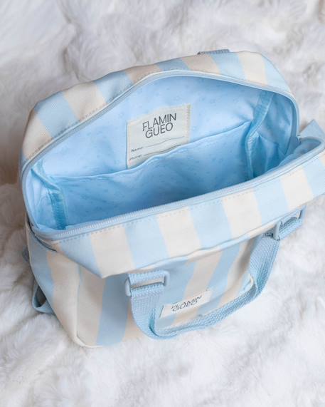 Sac a dos enfant polyester Bleu+Rose 6 - vertbaudet enfant 