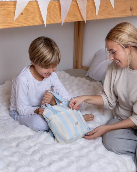 Sac a dos enfant polyester Bleu+Rose 4 - vertbaudet enfant 