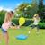 Pack jeux swingball 5en1 toutes surfaces  métal Bleu - noir - jaune 2 - vertbaudet enfant 