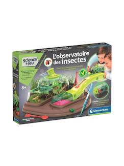 Jouet-Jeux éducatifs-Jeux scientifiques-Laboratoire d'observation insectes - dôme transparent avec loupe-  jeu éducatif scientifique - dès 8 ans