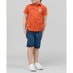 Garçon-T-shirt, polo, sous-pull-Polo manches courtes 100% coton garçon