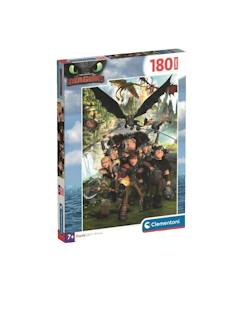 Jouet-Jeux éducatifs-Puzzles-Puzzle Super dragons– 180 pièces – à partir de 7 ans