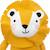 Peluche - lion Jaune 3 - vertbaudet enfant 