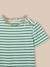 T-shirt marinière fille tissu liberty - coton biologique Liberty nazanin 2 - vertbaudet enfant 