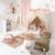 Tapis enfant - marelle Rose 1 - vertbaudet enfant 