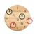 Jeu de lancer d'anneaux en bois fsc - jeu extérieur Multicolore 1 - vertbaudet enfant 