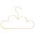 Lot de 3 cintres - nuage Doré 2 - vertbaudet enfant 