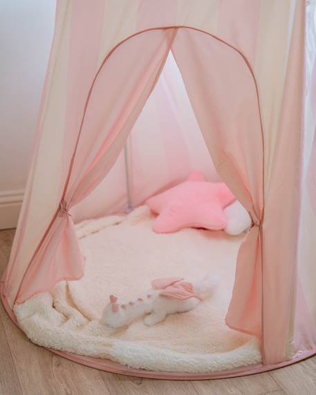 Tipi enfant polyester Bleu+Rose 8 - vertbaudet enfant 
