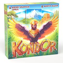 Jouet-Jeu d'ambiance - kondor - dès 8 ans - 2 à 4 joueurs - fabriqué en france et éco-conçu