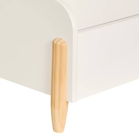 Coffre de rangement - douceur Beige+Blanc+Rose 7 - vertbaudet enfant 