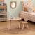 Chaise de table enfant - douceur Beige+Blanc 1 - vertbaudet enfant 