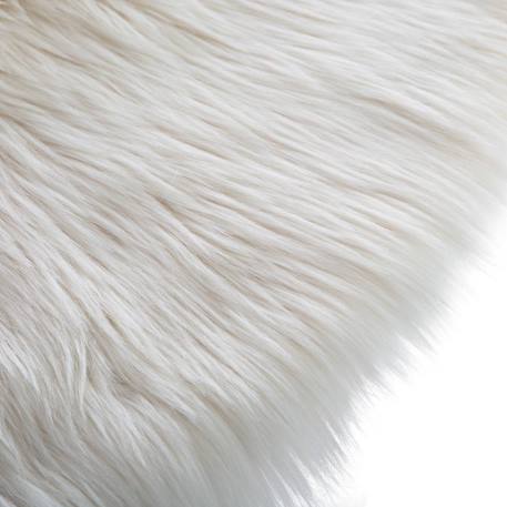 Tapis enfant imitation fourrure - yver Blanc 3 - vertbaudet enfant 