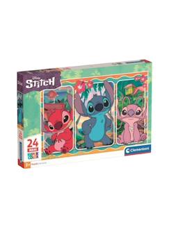 Jouet-Jeux éducatifs-Puzzles-Puzzle éducatif stitch – 24 pièces – dès 3 ans