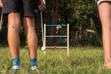 Jeu de golf sur échelle 2 en 1 en bois fsc - jeu extérieur - jeu d'adresse Multicolore 5 - vertbaudet enfant 