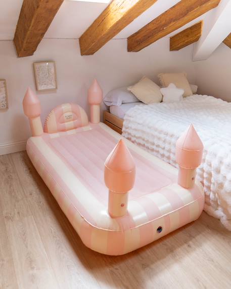 Matelas gonflable enfant pvc resistant Bleu+Rose 11 - vertbaudet enfant 