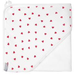 Linge de maison et décoration-Linge de bain-Ma première cape de bain en bambou lovio