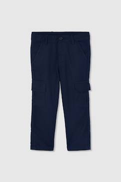 Pantalon garçon lin  - vertbaudet enfant