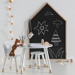 Jouet-Activités artistiques et musicales-Ardoise - maison