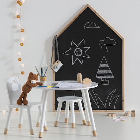 Tableau ardoise maison Noir 1 - vertbaudet enfant 