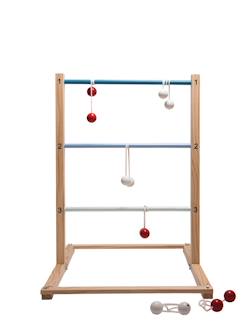 Jouet-Jeu de golf sur échelle en bois fsc - jeu de lancer plein air - jeu extérieur pour enfant