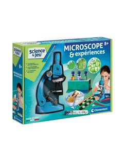 Jouet-Jeux éducatifs-Jeux scientifiques-Microscope éducatif pour jeunes scientifiques