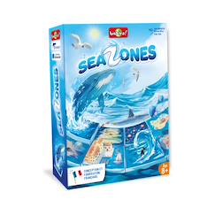 Jouet-Jeu d'ambiance - sea zones - dès 8 ans - 2 à 4 joueurs - fabriqué en france et éco-conçu