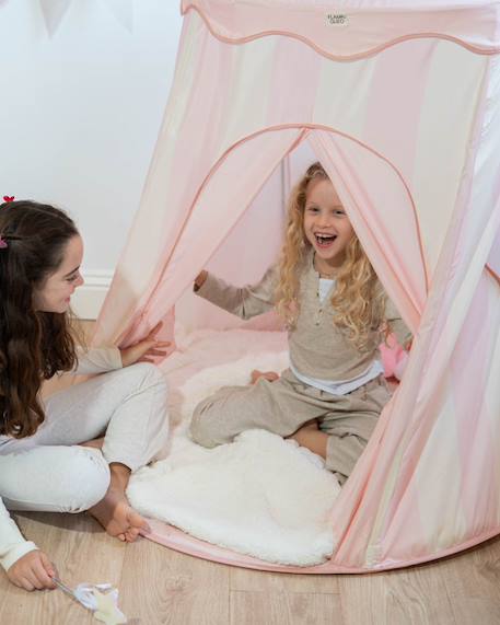 Tipi enfant polyester Bleu+Rose 11 - vertbaudet enfant 