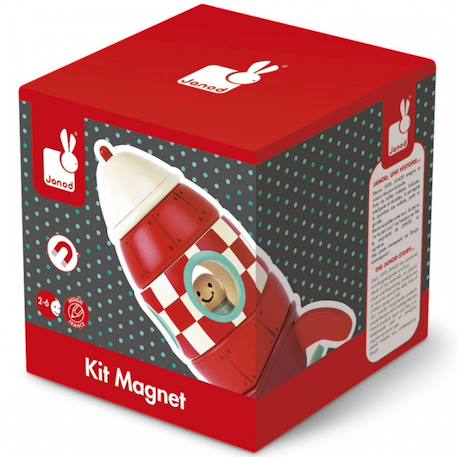 Fusée multi-activités Rouge 4 - vertbaudet enfant 