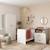 Chambre duo lit et commode et une niche en bois - nao Blanc 5 - vertbaudet enfant 