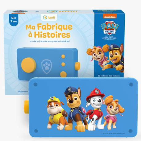 Pat' patrouille - ma fabrique à histoires édition limitée paw patrol Bleu Pat' patrouille 1 - vertbaudet enfant 