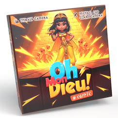 Jouet-Jeu oh mon dieu ! Egypte - dès 8 ans - 2 à 6 joueurs - fabriqué en France et éco-conçu